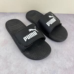 Puma Sandals Men's Size 12 Cool Cat FS Slides Adjustable Closure READ
